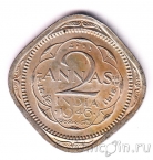 Британская Индия 2 анны 1946