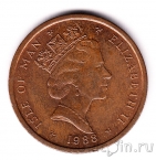 Остров Мэн 2 пенса 1988
