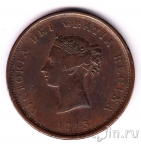 Нью Брунсвик (Канада) токен 1 пенни 1843