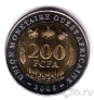 Западноафриканские штаты 200 франков 2005