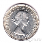 Австралия 3 пенса 1959