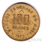 Мали 100 франков 1975