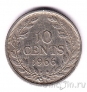 Либерия 10 центов 1966