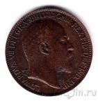 Великобритания 1 фартинг 1902