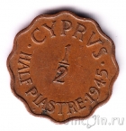 Кипр 1/2 пиастра 1945
