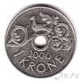 Норвегия 1 крона 2000