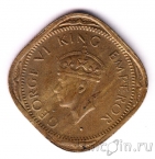 Британская Индия 2 анны 1943