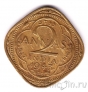 Британская Индия 2 анна 1943
