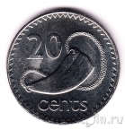 Фиджи 20 центов 1992