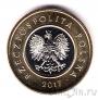 Польша 2 злотых 2017