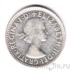 Австралия 6 пенсов 1958