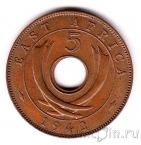 Британская Восточная Африка 5 центов 1942