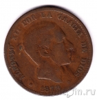 Испания 10 сентимо 1878