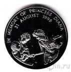 Замбия 1000 квача 1998 Принцесса Диана