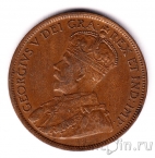 Канада 1 цент 1918