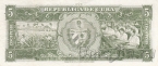 Куба 5 песо 1958