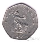 Великобритания 50 пенсов 1998