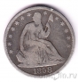 США 1/2 доллара 1858 (O)