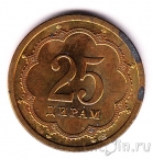Таджикистан 25 дирам 2001
