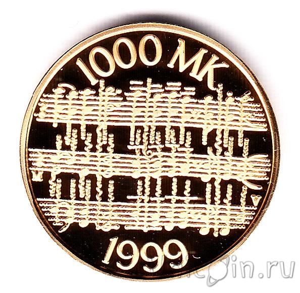 Ян Сибелиус 100 марок.