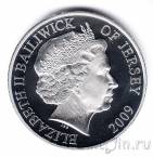 Джерси 5 фунтов 2009 Битва при Босворте
