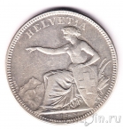 Швейцария 5 франков 1874