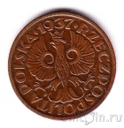 Польша 1 грош 1937