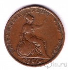 Великобритания 1/2 пенни 1834