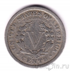 США 5 центов 1907