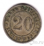 Италия 20 чентезимо 1895