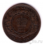 Нью Брунсвик 1 цент 1861