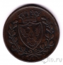 Италия (Сардиния) 5 чентезимо 1826