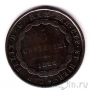 Италия (Сардиния) 5 чентезимо 1826