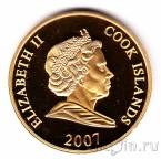 Острова Кука 1 доллар 2007 Королева Мария II