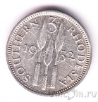 Южная Родезия 3 пенса 1932