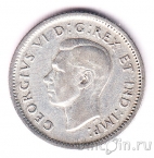 Канада 10 центов 1937