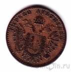 Ломбардо-Венецианское королевство 3 чентезимо 1852 (V)