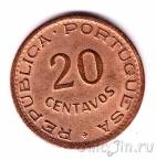Мозамбик 20 сентаво 1949
