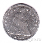США 1/2 дайма 1857