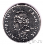 Новые Гебриды 10 франков 1979