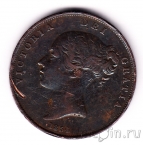 Великобритания 1 пенни 1854