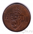 Норвегия 2 оре 1907