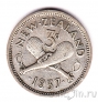 Новая Зеландия 3 пенса 1937