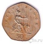Великобритания 50 пенсов 1982