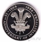 Памятная медаль Великобритания - Чарльз, принц Уэльский