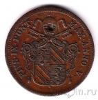 Ватикан (Папская область) 1 байокко 1850