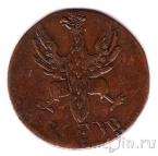 Франкфурт 1 геллер 1820
