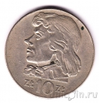 Польша 10 злотых 1970 Тадеуш Костюшко