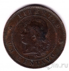Аргентина 1 сентаво 1891
