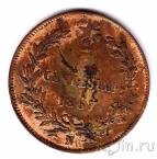 Италия 5 чентезимо 1867 (N)